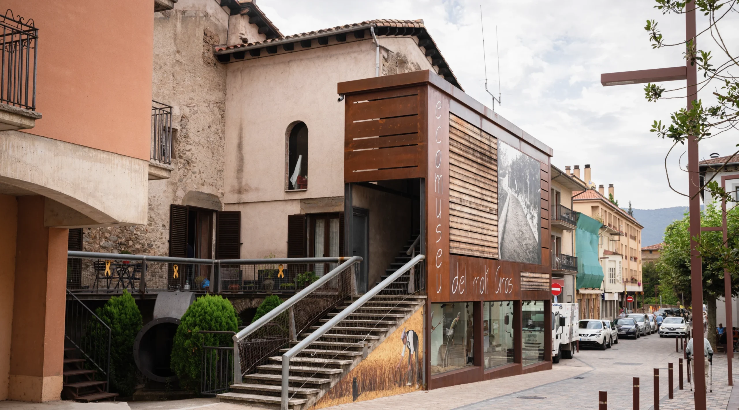Ecomuseu Moli Gros, Campdevànol. Eudald Rota.Arxiu CCRipollès. Arxiu Imatges PTCBG